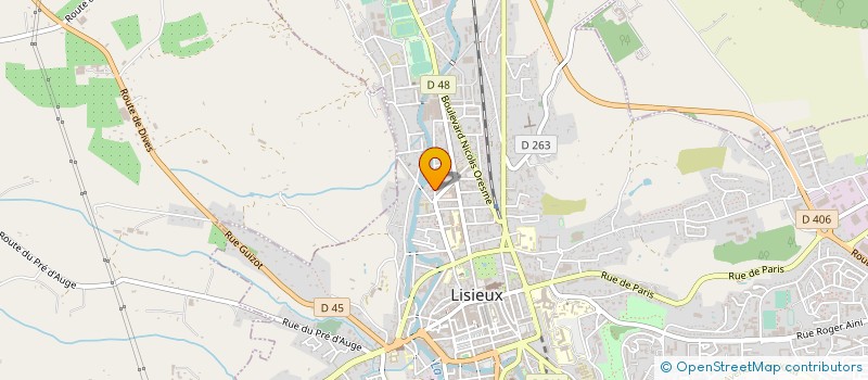 localisation de l'entreprise AU PETIT SAVOYARD à LISIEUX
