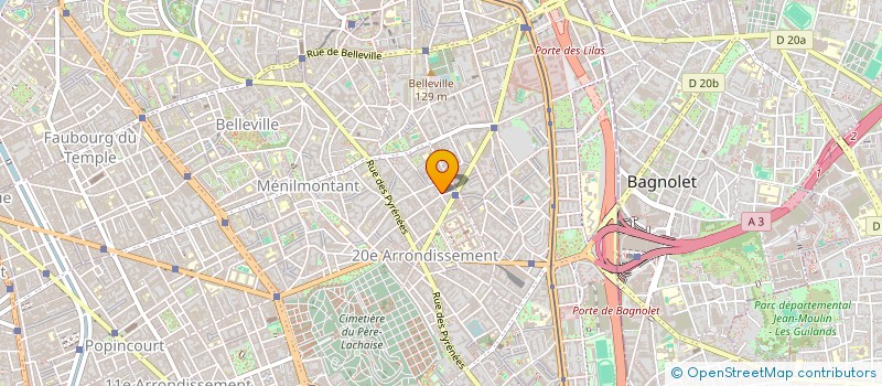 localisation de l'entreprise AU PETIT SENTIER  PARIS