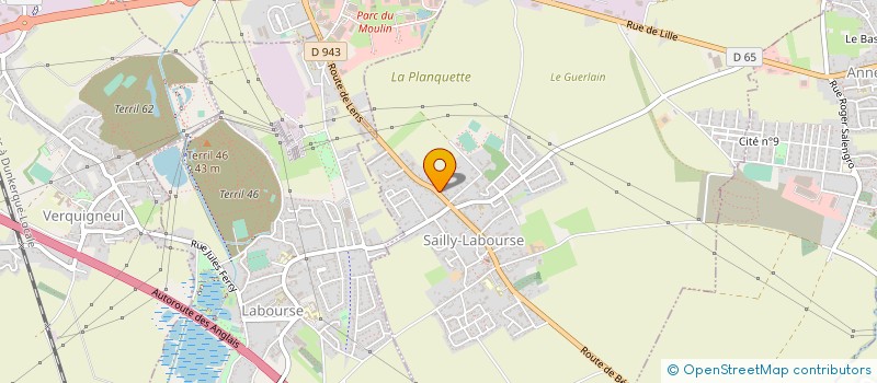 localisation de l'entreprise AU PETIT TRAITEUR à SAILLY-LABOURSE