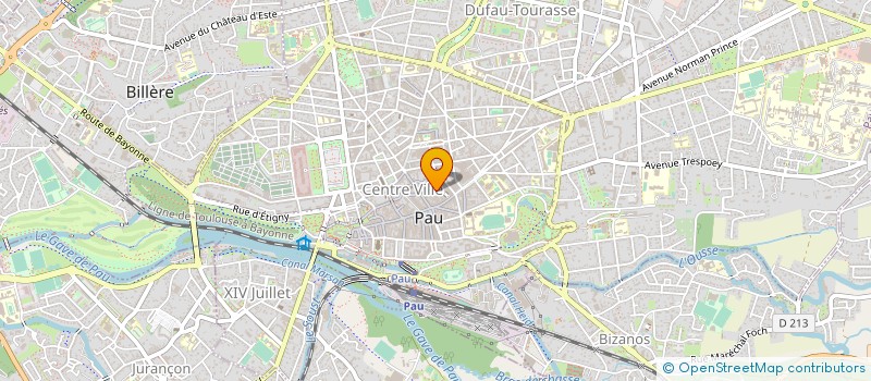 localisation de l'entreprise AU PETIT TROLL à PAU
