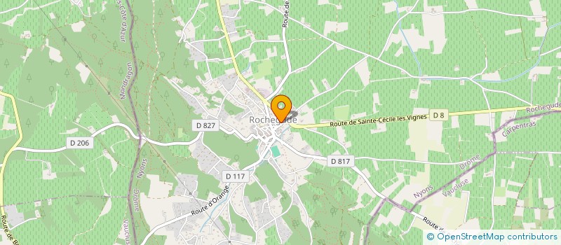 localisation de l'entreprise AU PHIL DES SAVEURS à ROCHEGUDE