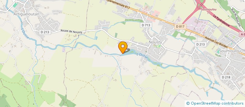 localisation de l'entreprise AU PIC DE L'ARBRE  NOUSTY