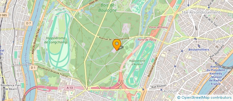 localisation de l'entreprise AU PIED DE COCHON à LEVALLOIS-PERRET