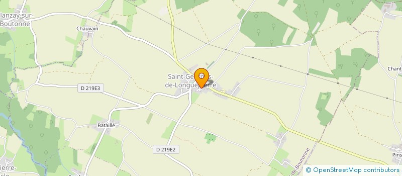 localisation de l'entreprise AU PIED DE MON ARBRE  SAINT-GEORGES-DE-LONGUEPIERRE