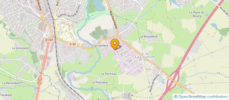 localisation de l'entreprise AU PIED DE MON ARBRE à LA ROCHE-SUR-YON