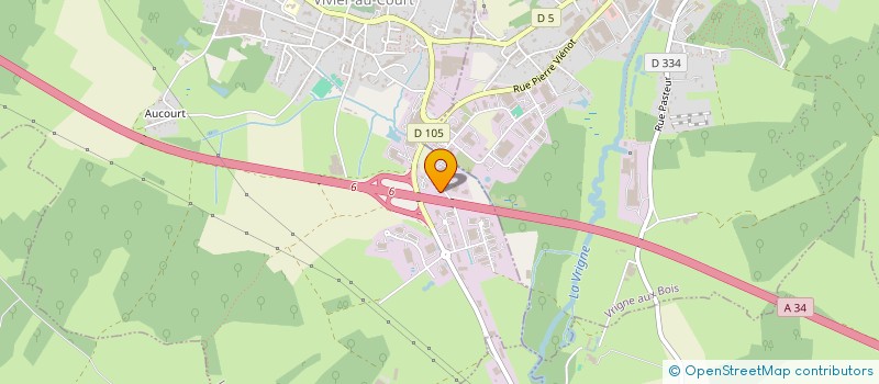 localisation de l'entreprise AU PLACARD OUBLIE  VIVIER-AU-COURT