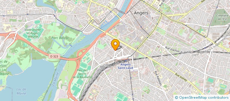 localisation de l'entreprise AU PLAISIR à ANGERS