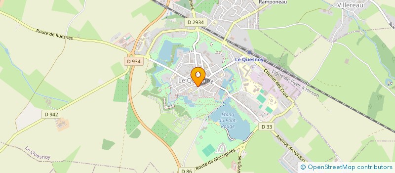 localisation de l'entreprise AU PLAISIR DE LA BIERE à LE QUESNOY