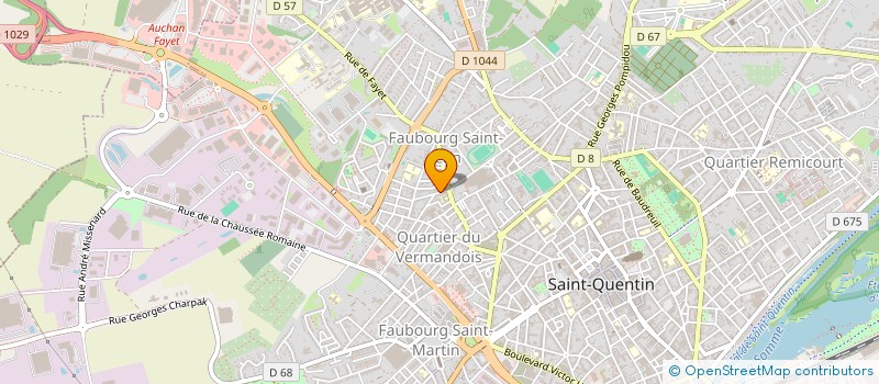 localisation de l'entreprise AU PLAISIR DES P'TITES GRIBOUILLES à SAINT-QUENTIN