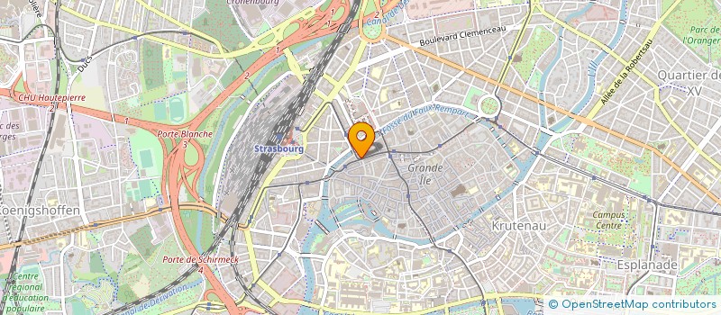 localisation de l'entreprise AU PLAISIR DES PAPILLES à STRASBOURG