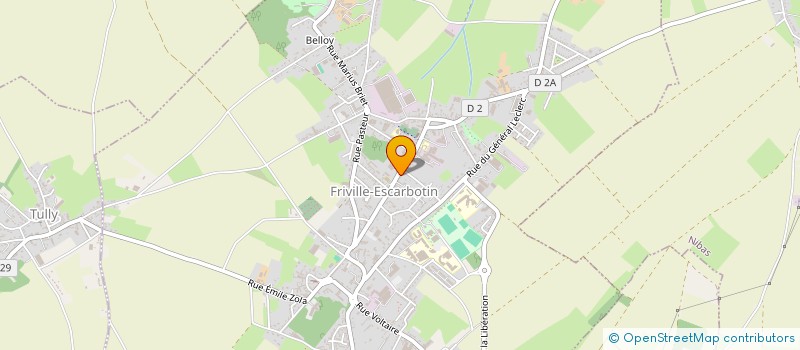 localisation de l'entreprise AU PLAISIR DES PAPILLES  FRIVILLE-ESCARBOTIN