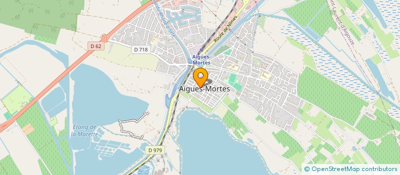 localisation de l'entreprise AU PLAISIR DES YEUX  AIGUES-MORTES