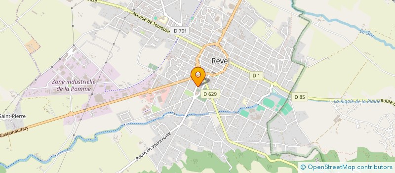 localisation de l'entreprise AU PLAISIR DU BOIS à REVEL