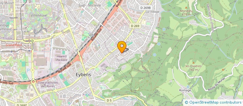 localisation de l'entreprise AU PLAISIR DU BOIS  POISAT