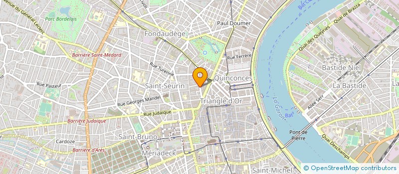 localisation de l'entreprise AU PLAISIR DU COLLECTIONNEUR à BORDEAUX