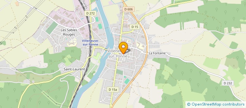 localisation de l'entreprise AU PLAISIR DU GOUT à VILLENEUVE-SUR-YONNE