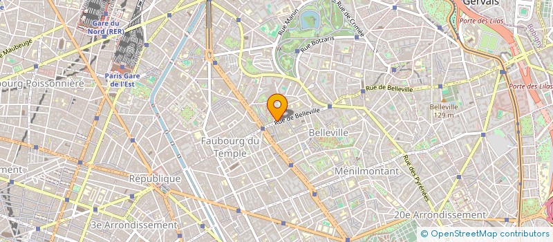 localisation de l'entreprise AU PLAISIR DU NEUF à PARIS