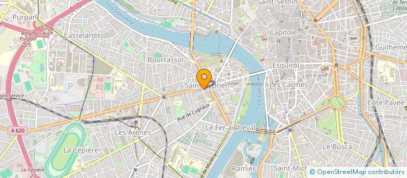 localisation de l'entreprise AU PLAISIR DU PALAIS à TOULOUSE