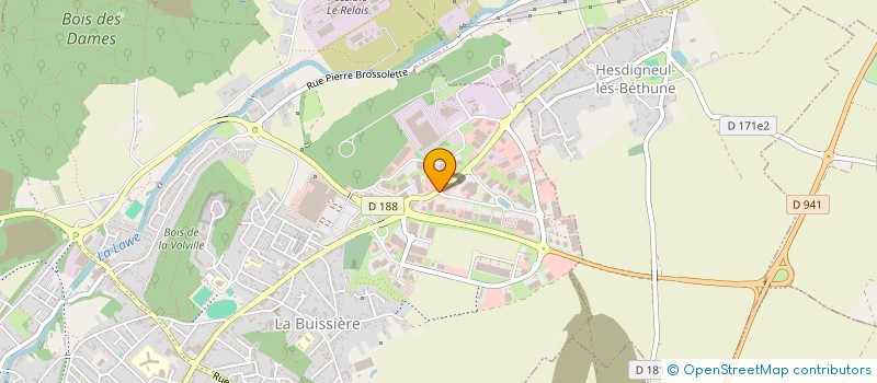 localisation de l'entreprise AU PLAISIR DU SPA à BRUAY-LA-BUISSIERE