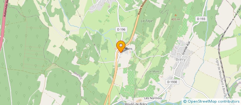 localisation de l'entreprise AU PLAISIR GOURMAND  MANTRY