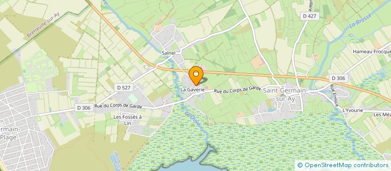 localisation de l'entreprise AU PLAISIR IODE  SAINT-GERMAIN-SUR-AY