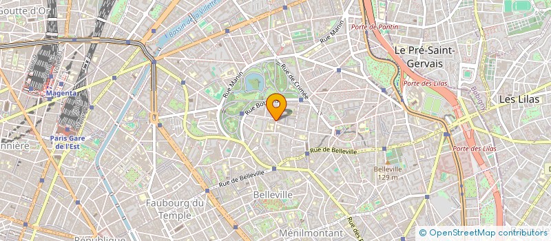 localisation de l'entreprise AU PLATEAU GOURMAND  PARIS