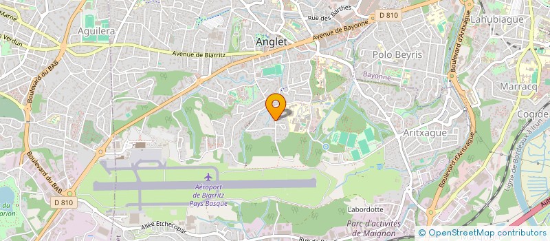 localisation de l'entreprise AU POELE à BIARRITZ