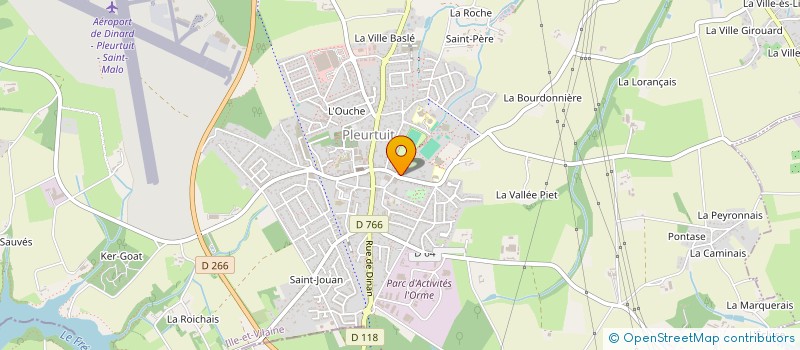 localisation de l'entreprise AU POIL D'OR  PLEURTUIT