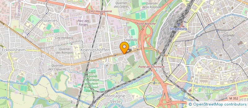 localisation de l'entreprise AU POILU  STRASBOURG