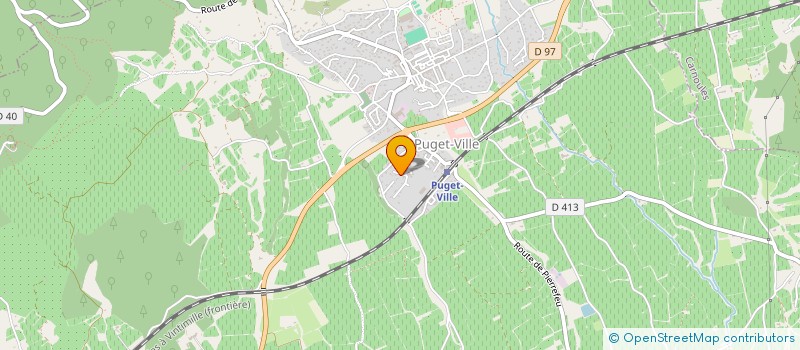 localisation de l'entreprise AU POINT RENOV  PUGET-VILLE