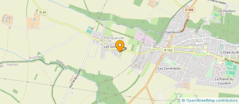 localisation de l'entreprise AU POISSON DANS L'EAU  PECQUEUSE