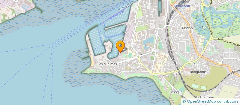 localisation de l'entreprise AU PORC DES MINIMES à LA ROCHELLE