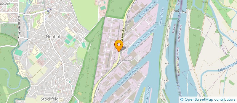localisation de l'entreprise AU PORT UNES à STRASBOURG