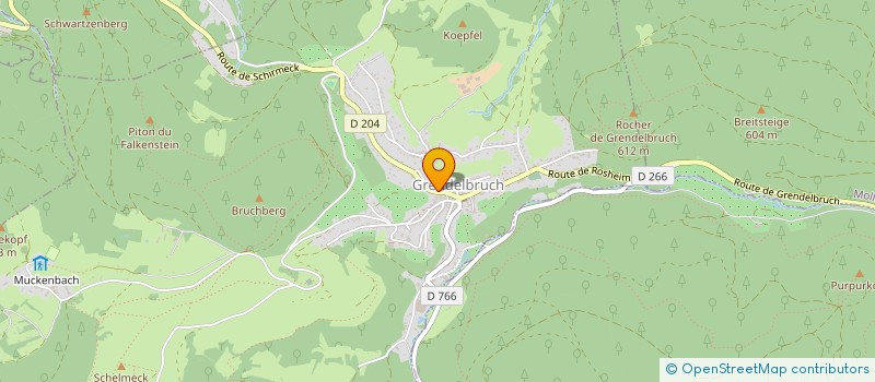 localisation de l'entreprise AU POT AU FEU  GRENDELBRUCH