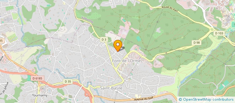 localisation de l'entreprise AU POT DE VIN à MOUGINS