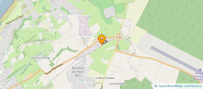 localisation de l'entreprise AU POTAGER  TROUVILLE-SUR-MER