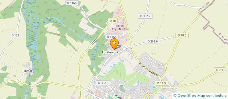 localisation de l'entreprise AU PRE DE MARGO à AUNEAU-BLEURY-SAINT-SYMPHORIEN