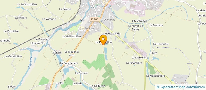 localisation de l'entreprise AU PRE FERRON  CHEMILLE-EN-ANJOU