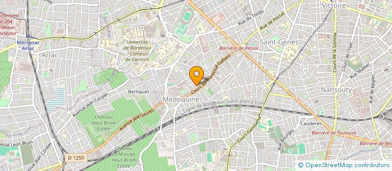 localisation de l'entreprise (AU)PREALABLE à BORDEAUX