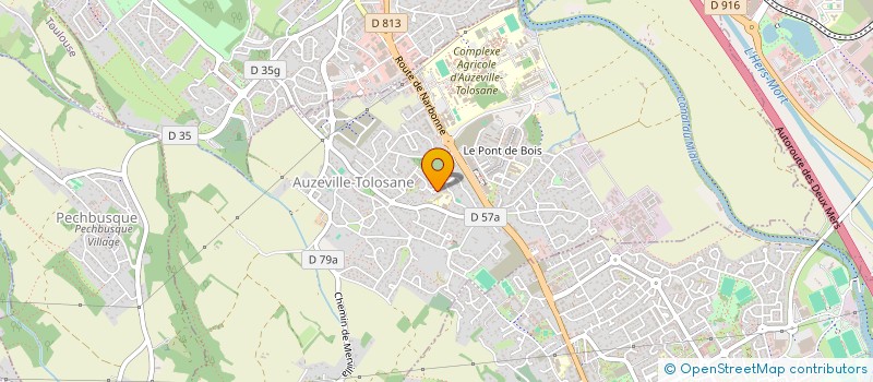 localisation de l'entreprise AU PRESTIGE DU CAPITOLE  AUZEVILLE-TOLOSANE