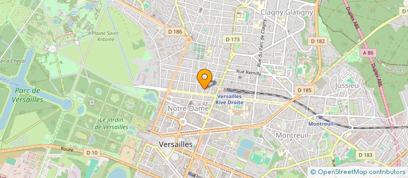 localisation de l'entreprise AU PRET VERSAILLAIS à VERSAILLES