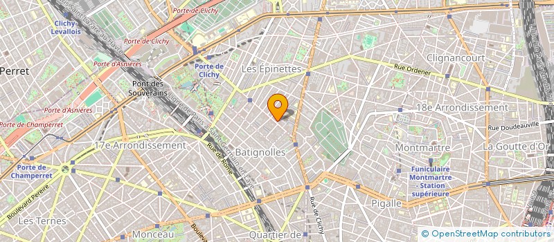 localisation de l'entreprise AU PRISME DES LETTRES  PARIS