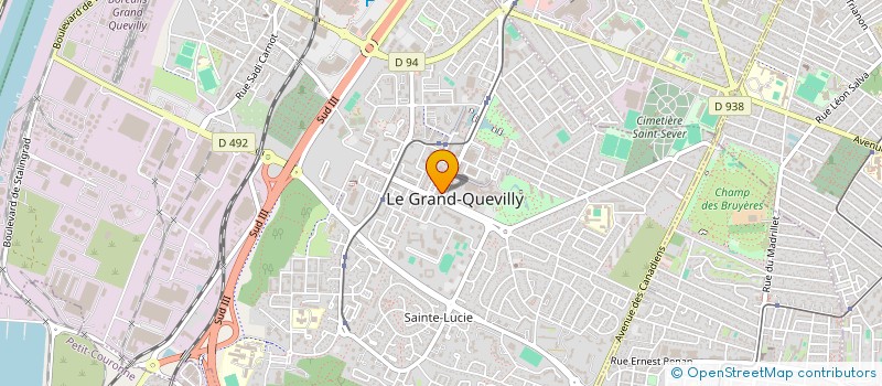 localisation de l'entreprise AU PRO WASH  LE GRAND-QUEVILLY
