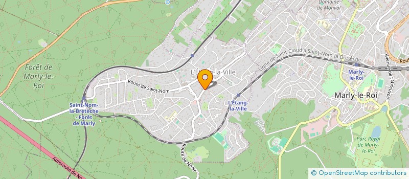 localisation de l'entreprise AU PUITS D'ANTAN  L'ETANG-LA-VILLE