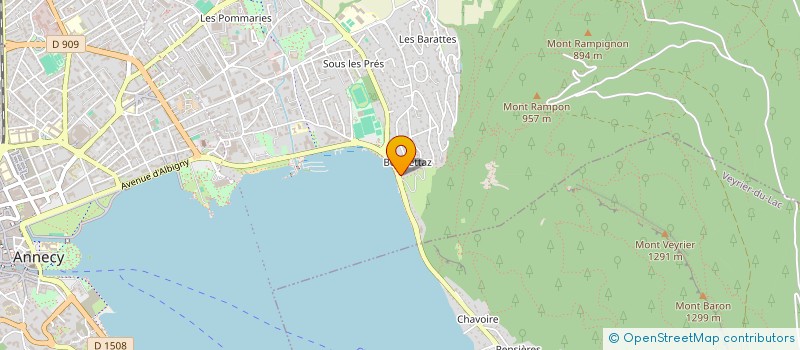 localisation de l'entreprise AU PUITS SAVOYARD 2 à ANNECY