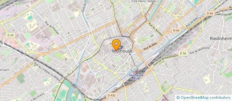 localisation de l'entreprise AU QUAI  MULHOUSE