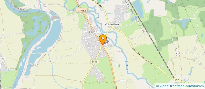 localisation de l'entreprise AU QUIGNON DE PAIN  CUZIEU