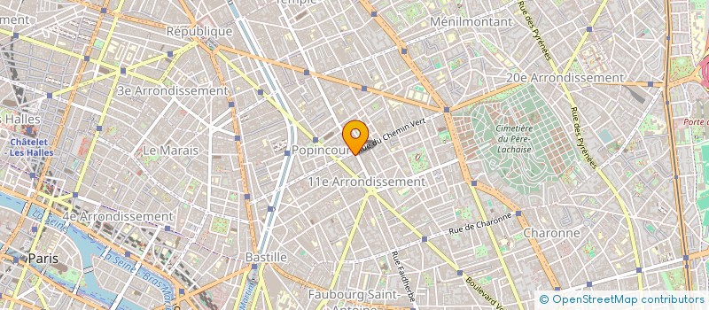 localisation de l'entreprise AU QUINZE, LABORATOIRE D'ARTISTES  PARIS