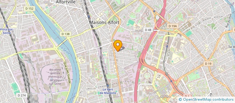 localisation de l'entreprise AU RAPIDE DEPANNAGE à MAISONS-ALFORT