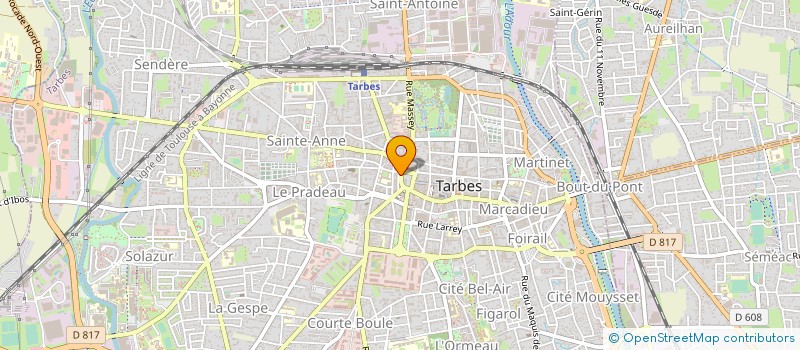 localisation de l'entreprise AU RELAIS DE BIGORRE à TARBES